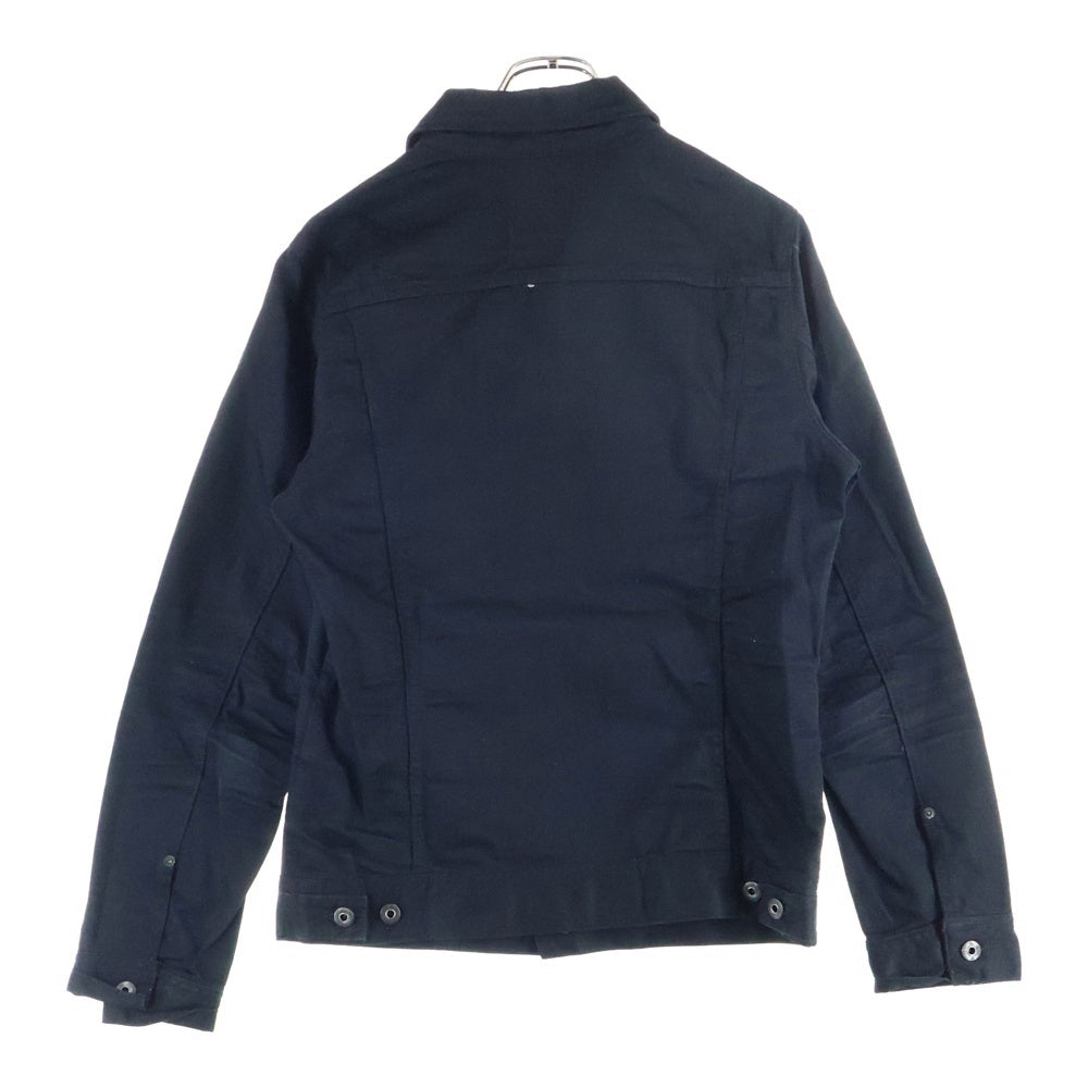 G-STAR RAW(ジースターロウ) ダブル胸ポケット 5B レギュラーカラー デニムジャケット ブラック