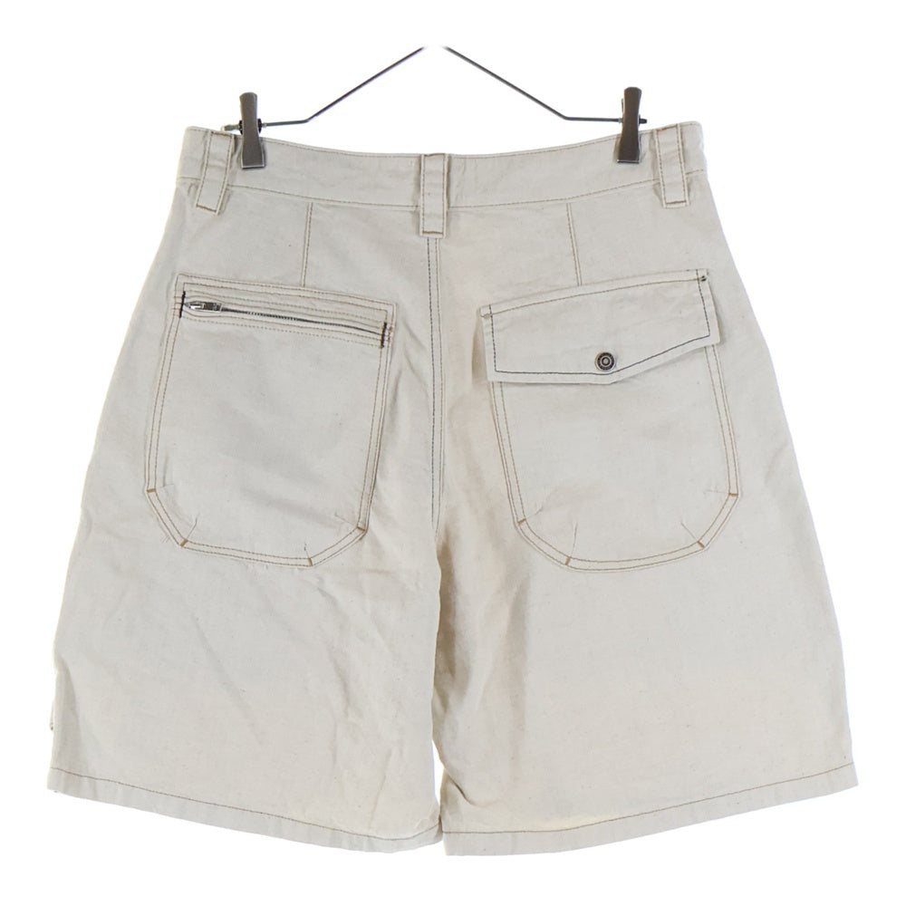ISABEL MARANT ETOILE(イザベル マラン エトワール) SHORTS マルチポケット ステッチデザイン コットン ハーフワークパンツ ベージュ SH0065HA-A2H06H