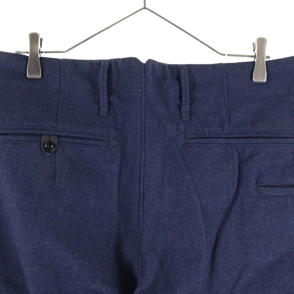 G-STAR RAW(ジースターロウ) ロゴデザインプレート マルチポケット コットン ジップアップ スラックスパンツ ネイビー