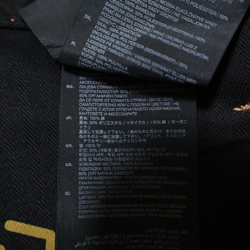 G-STAR RAW(ジースターロウ) マルチポケット ニーパッド ボタンフライ デニムパンツ オレンジ