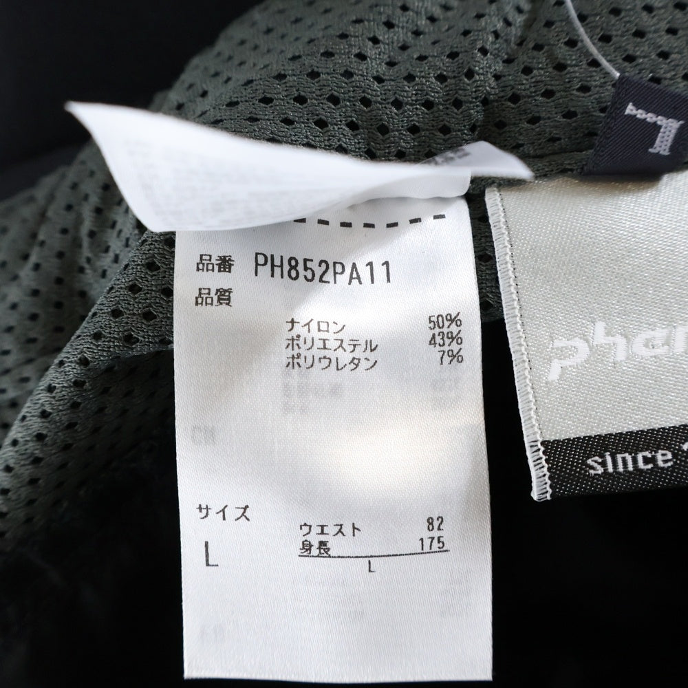 NO BRAND(ノーブランド) PHENIX フェニックス LUKLA SLIM PANTS スリムフィット ナイロンパンツ ブラック PH852PA11
