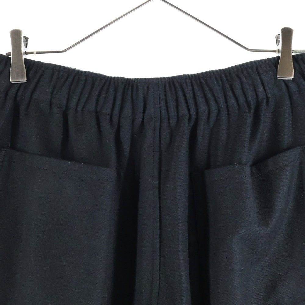 YLEVE(イレーヴ) 日本製 ウール イージーパンツ ブラック 170-4240049