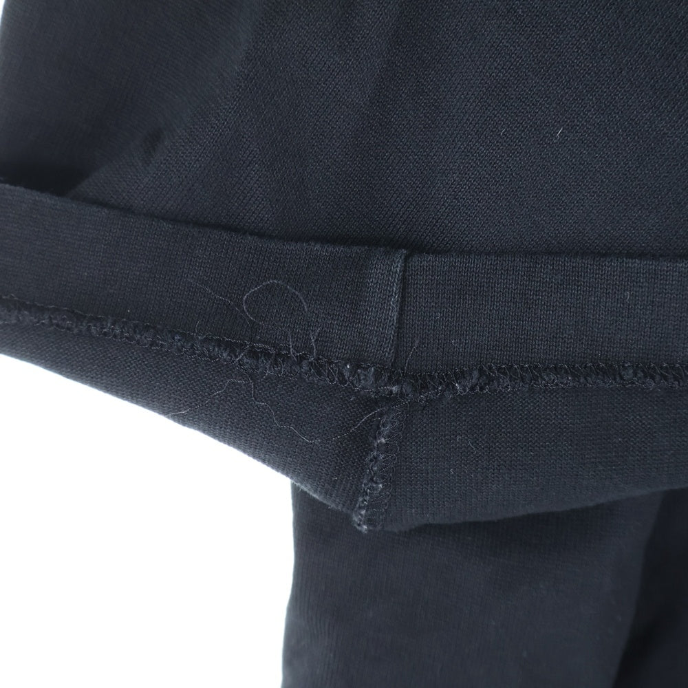 AURALEE(オーラリー) LUSTER PLAITING TEE ラスター プレーティング コットン 半袖Tシャツ カットソー ブラック A00ST02GT