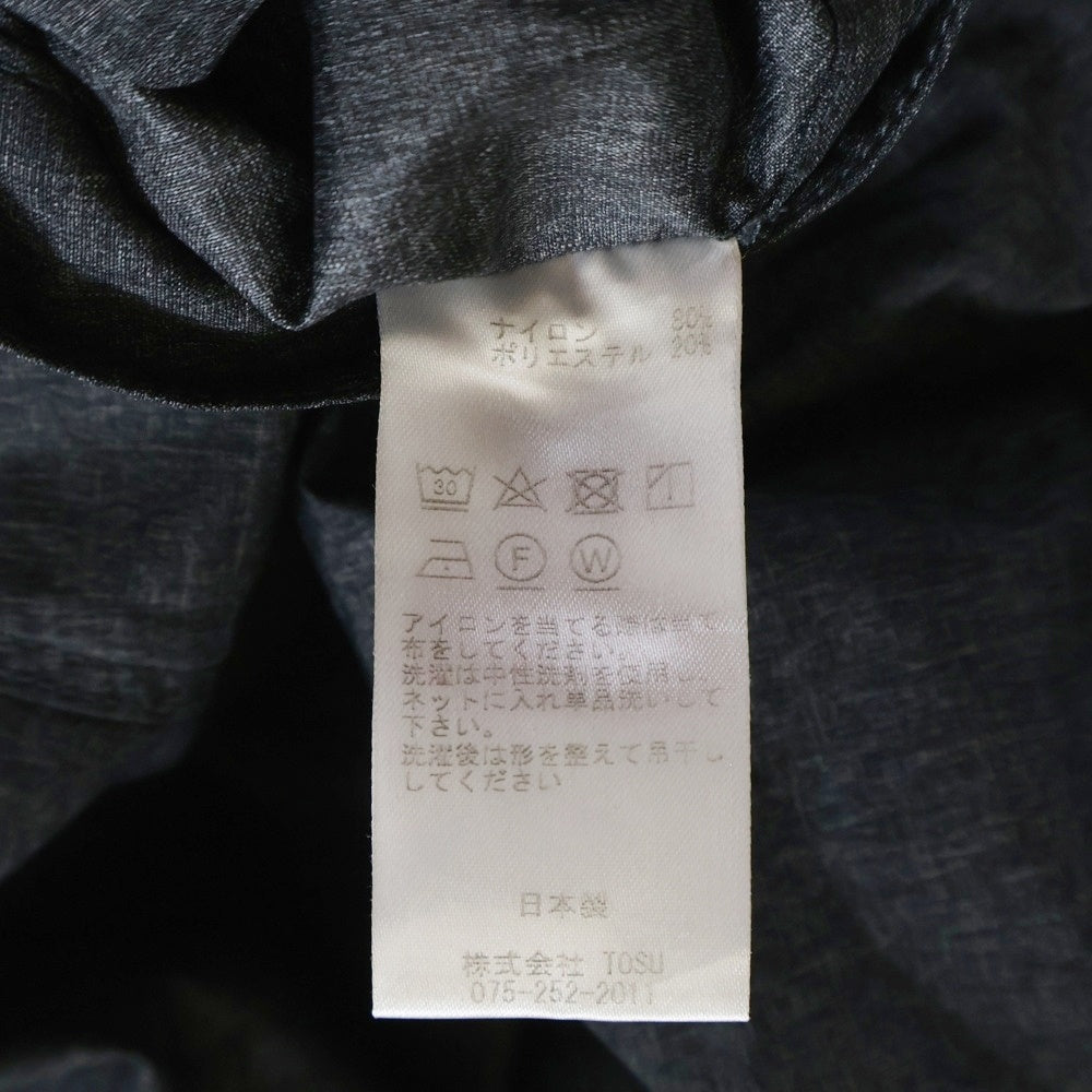 NO BRAND(ノーブランド) AFTERHOURS アフターアワーズ 23SS BAGGY WORK PANTS ドローストリング バギー ワークイージーパンツ ダークグレー A011-C1PT-B001