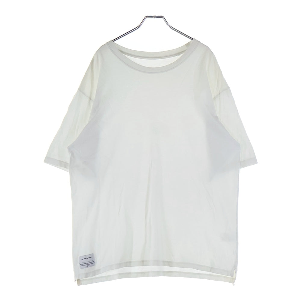 THE INOUE BROTHERS(ザイノウエブラザーズ) 日本製 コットン クルーネック 半袖Tシャツ カットソー ホワイト