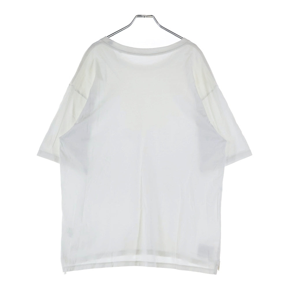 THE INOUE BROTHERS(ザイノウエブラザーズ) 日本製 コットン クルーネック 半袖Tシャツ カットソー ホワイト