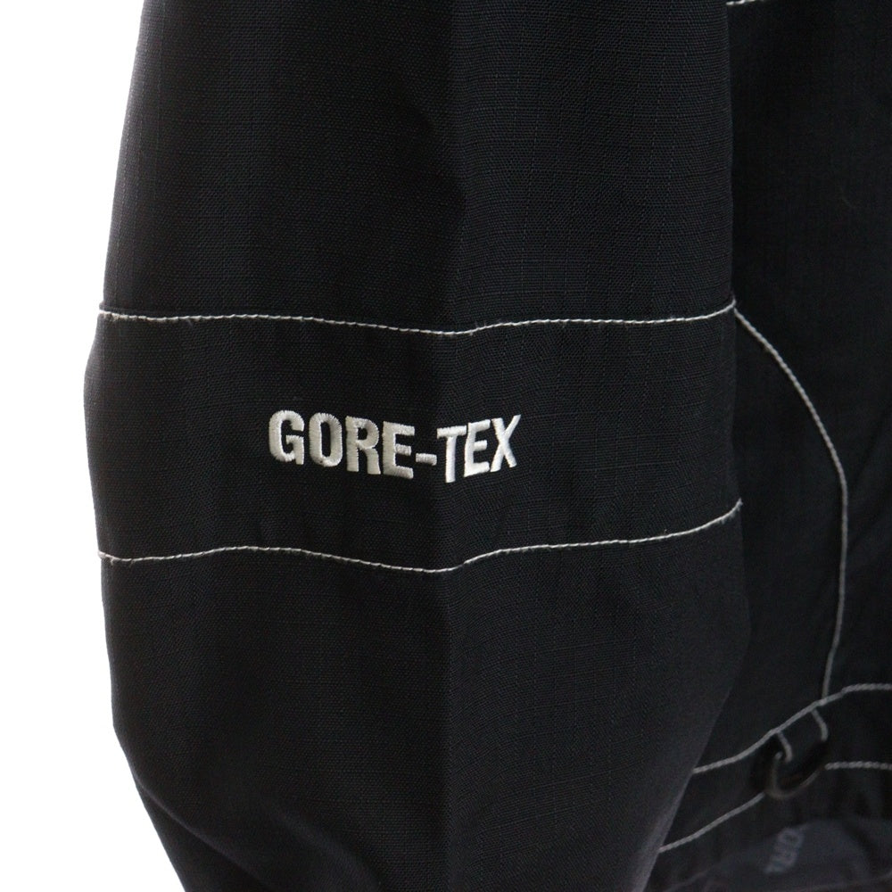 SUPREME(シュプリーム) 19AW GORE-TEX Contrast Stitch Anorak ゴアテックス コントラストステッチ アノラック ハーフジップジャケット ブラック