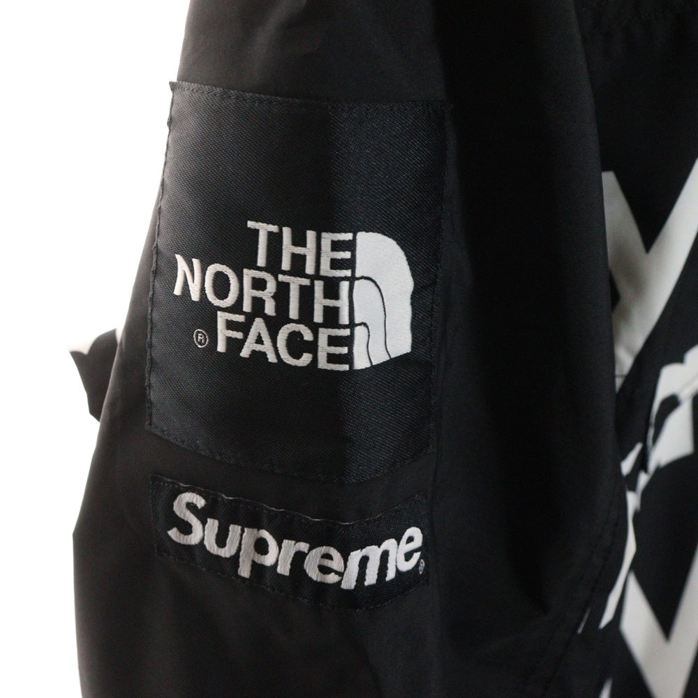 SUPREME(シュプリーム) 15AW ×THE NORTH FACE By Any Means Mountain Jacket ノースフェイス マウンテンプルオーバージャケット ブラック/ホワイト NP51550I