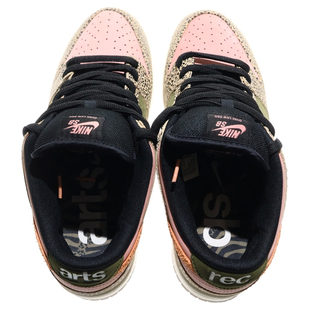 NIKE SB(ナイキエスビー) ×Arts Rec DUNK LOW PRO RUST PINK and ROUGH