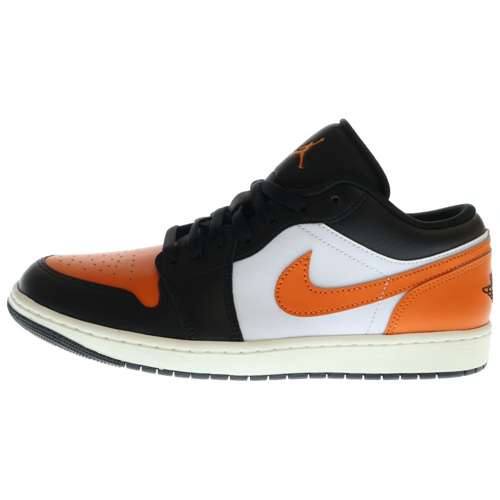 NIKE(ナイキ) AIR JORDAN 1 LOW SHATTERED BACKBOARD エアジョーダン1 ロー シャッタード バックボード ローカットスニーカー オレンジ/ブラック US11/29cm 553558‐081