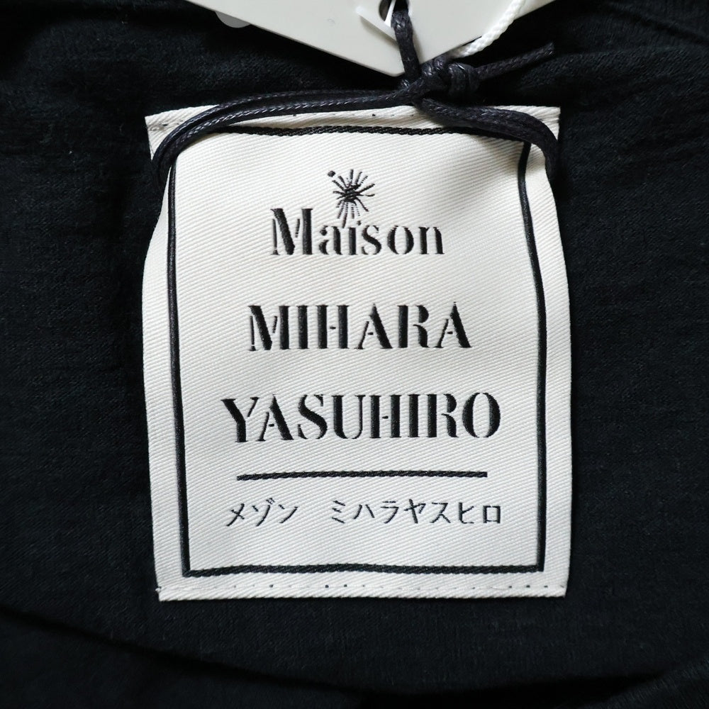 MAISON MIHARAYASUHIRO(メゾンミハラヤスヒロ) DOG PRINTED TEE ドッグ プリンテッド クルーネック半袖Tシャツ カットソー ブラック J15TS771-0