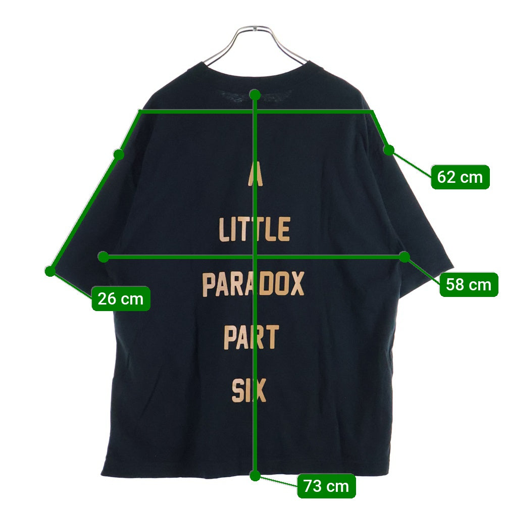 MAISON MIHARAYASUHIRO(メゾンミハラヤスヒロ) DOG PRINTED TEE ドッグ プリンテッド クルーネック半袖Tシャツ カットソー ブラック J15TS771-0