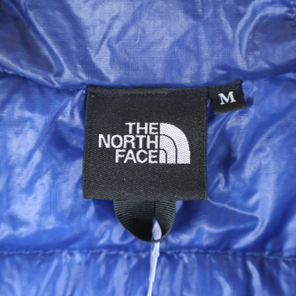 THE NORTH FACE(ザノースフェイス) LIGHT HEAT HOODIE ライト ヒート フーディー ダウンジャケット ブルー ND18171