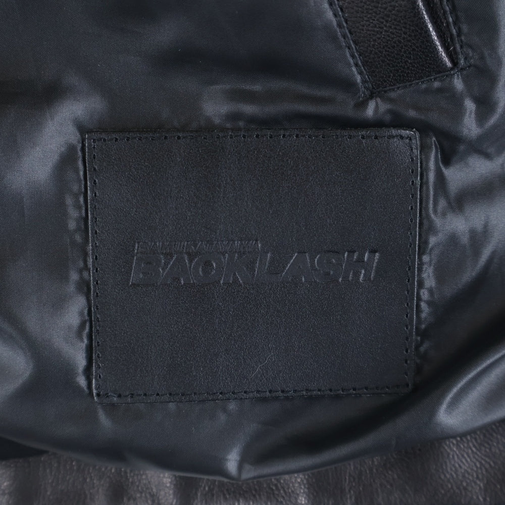 ISAMU KATAYAMA BACKLASH(イサムカタヤマバックラッシュ) 23AW PAISLEY RABBIT FUR + NYLON REVERSIBLE HOODED BLOUSON リバーシブル ジップアップブルゾン 2069-01