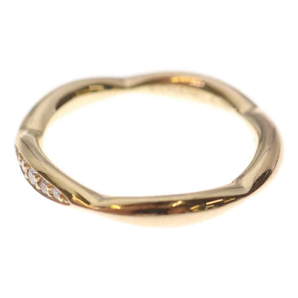 CHANEL(シャネル) カメリア コレクション ハーフエタニティリング 指輪 ダイヤモンド K18PG ピンクゴールド J10836