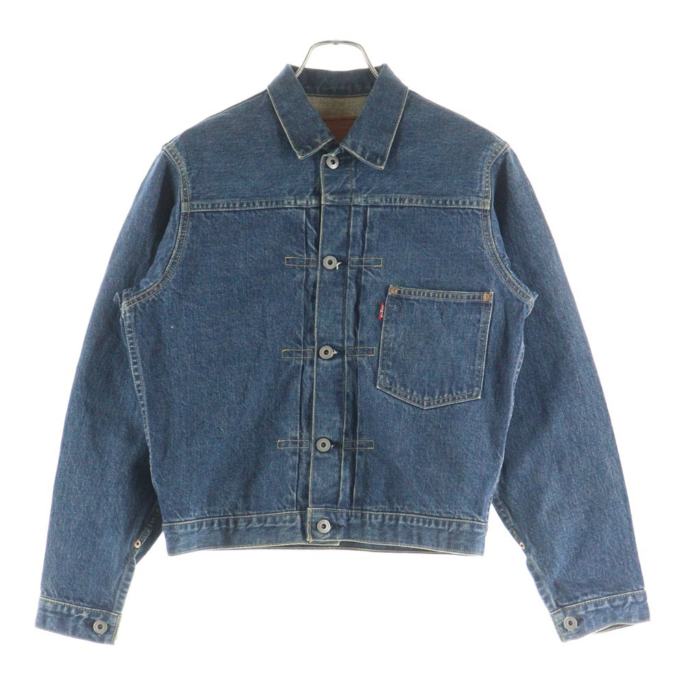 Levi's(リーバイス) 90S VINTAGE 506 1st 大戦モデル 復刻 ボタン裏J02 ドーナッツボタン BIG‐E 日本製 ファースト 71506XX ヴィンテージ デニムジャケット インディゴ
