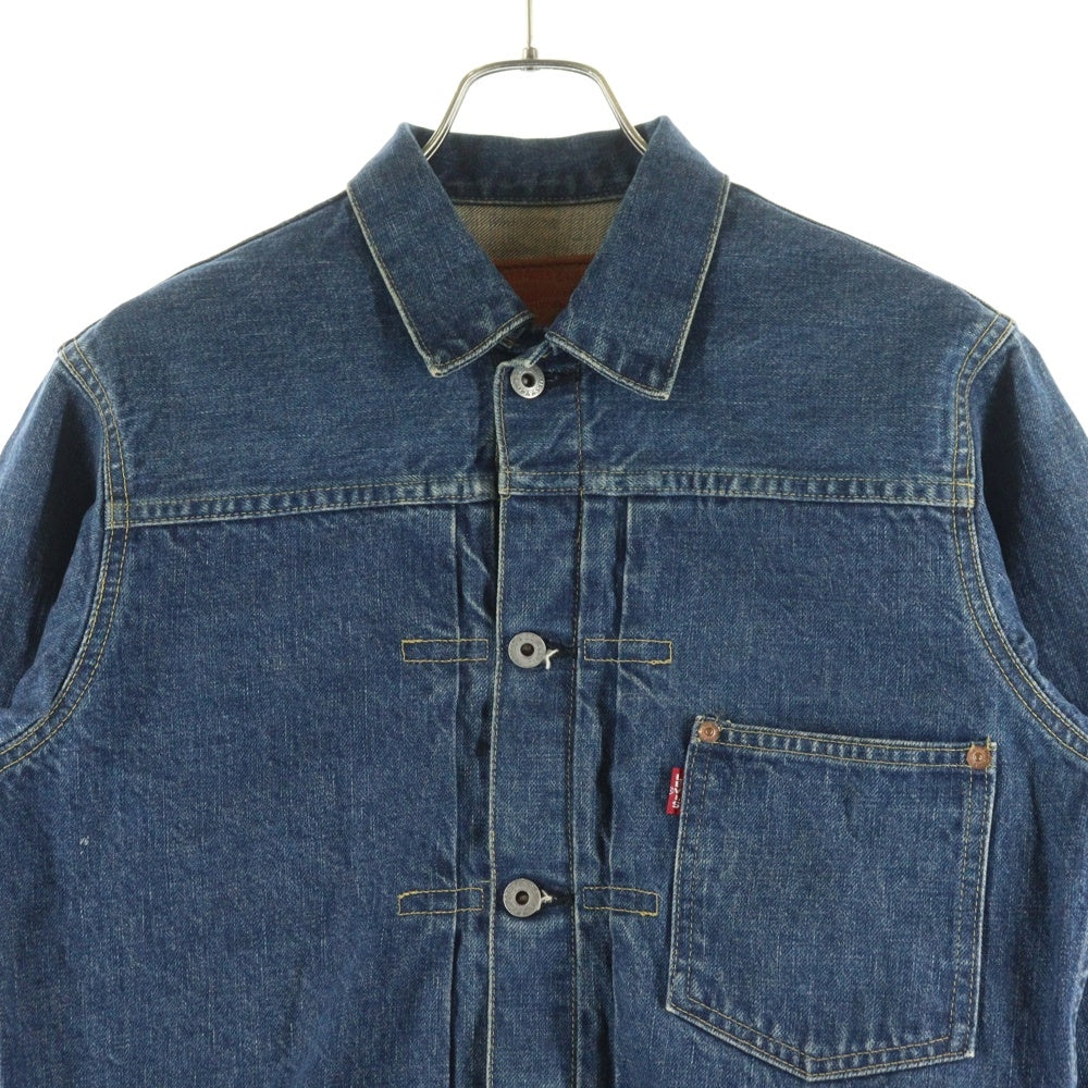Levi's(リーバイス) 90S VINTAGE 506 1st 大戦モデル 復刻 ボタン裏J02 ドーナッツボタン BIG‐E 日本製 ファースト 71506XX ヴィンテージ デニムジャケット インディゴ