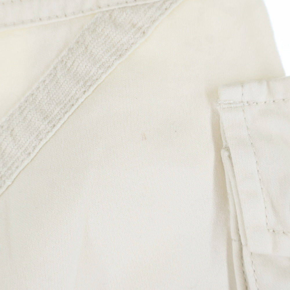 DIESEL(ディーゼル) コットン ドローコード カーゴパンツ アイボリー