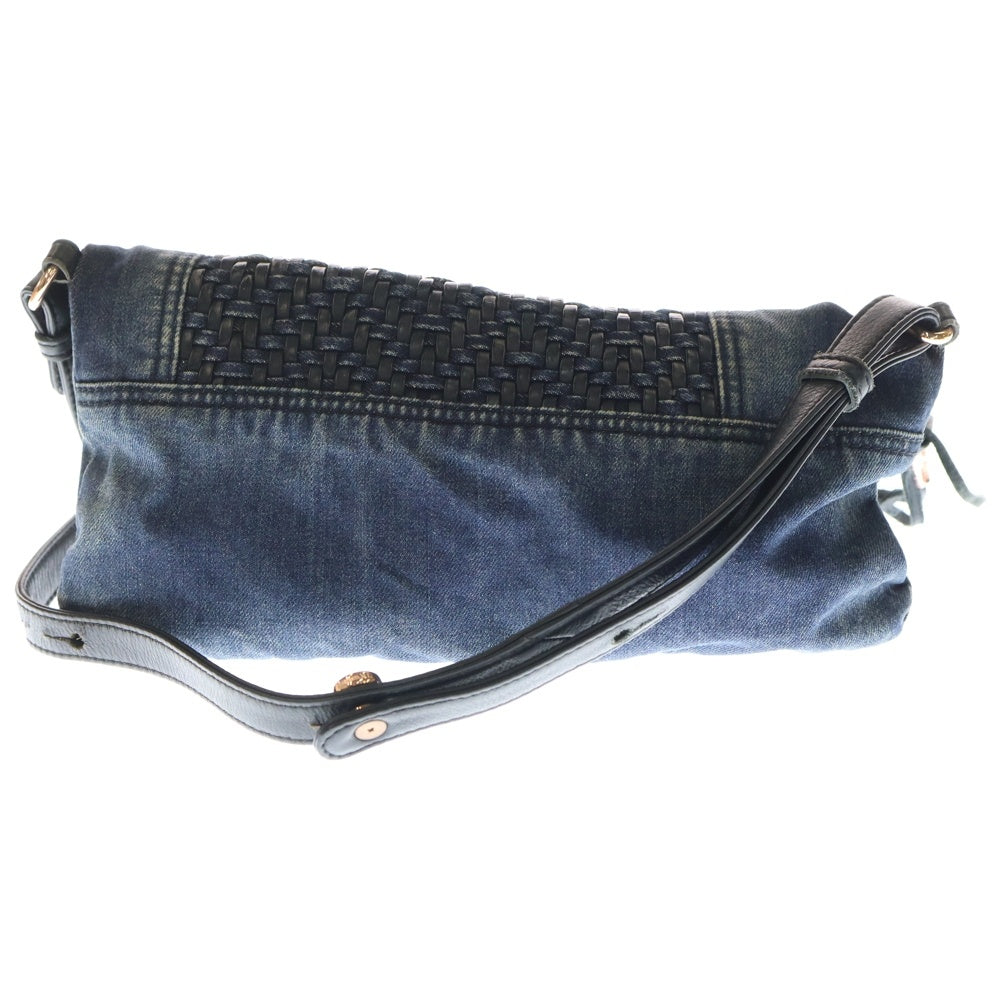 DIESEL(ディーゼル) デニム イントレチャート ショルダーバッグ インディゴ