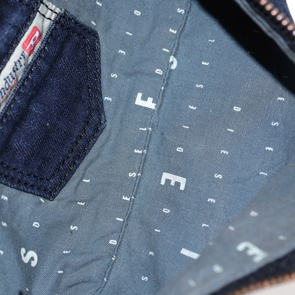 DIESEL(ディーゼル) デニム イントレチャート ショルダーバッグ インディゴ