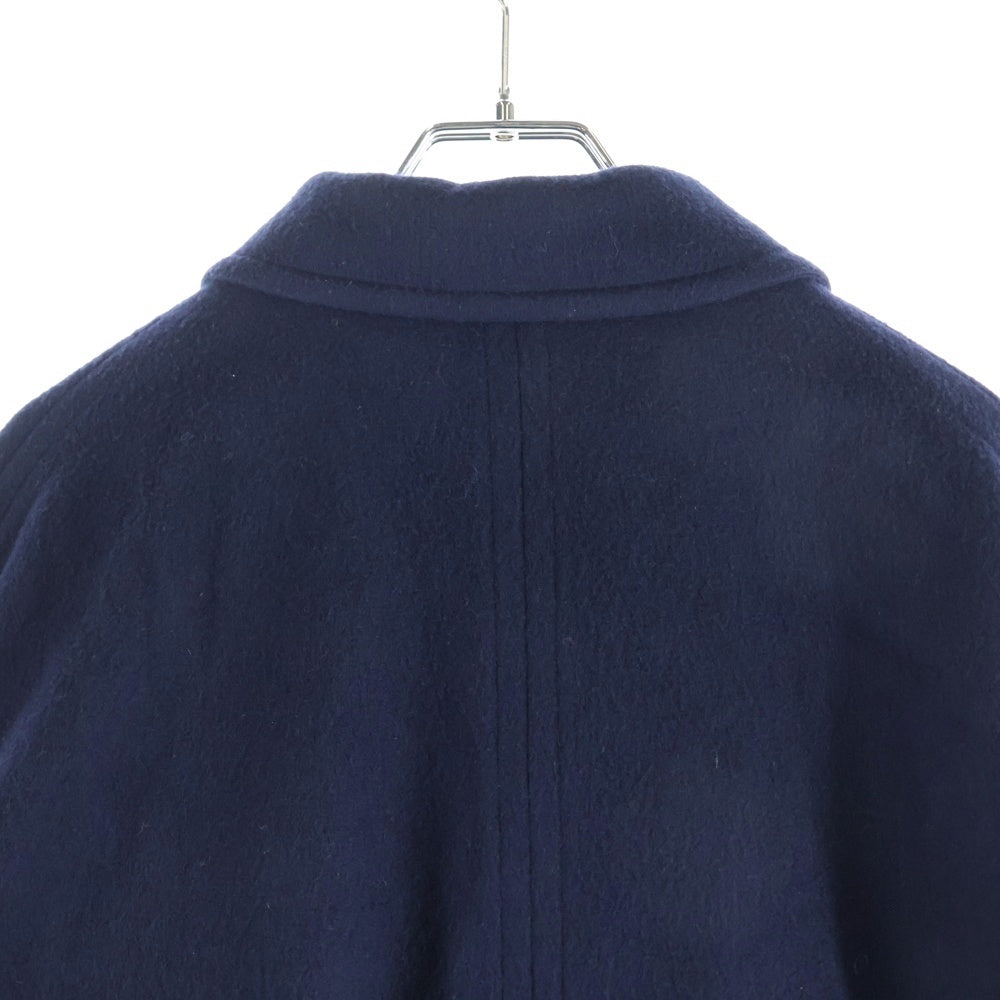 sulvam(サルバム) 22AW OVER BLOUSON JACKET オーバー ブルゾン ウールジャケット ブラック/パープル SQ-J06-150