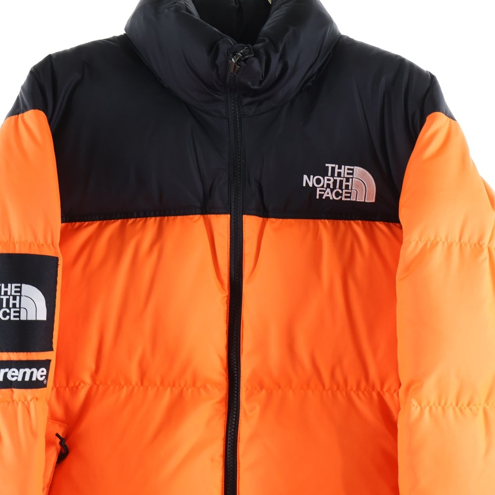 SUPREME(シュプリーム) 16AW ×THE NORTH FACE Nuptse Jacket ザノースフェイス ヌプシダウンジャケット ブラック/オレンジ ND51602I