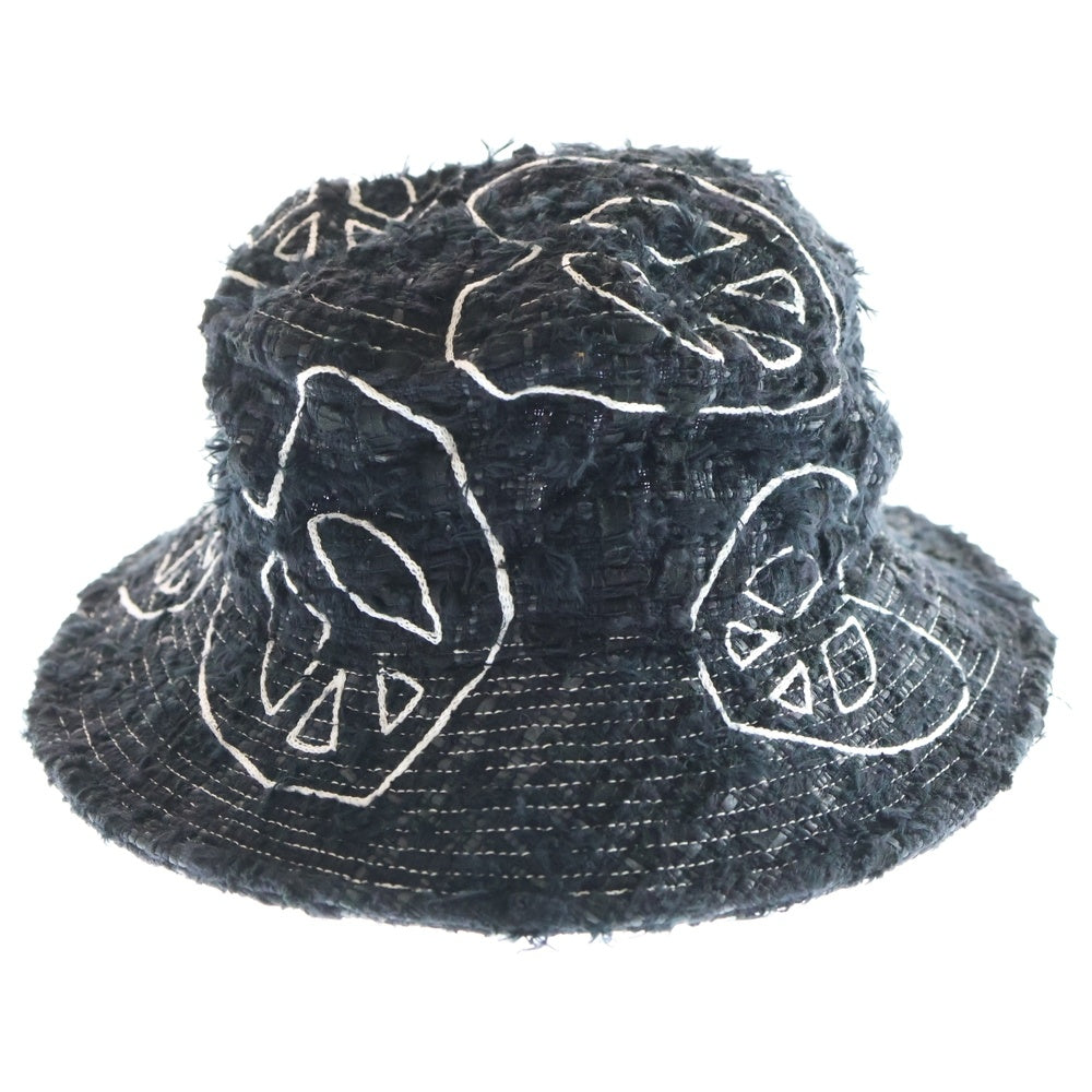 READY MADE(レディメイド) TWEED BUCKET HAT/BLK ツイード バケットハット 帽子 ブラック RE-TW-BK-00-00-292