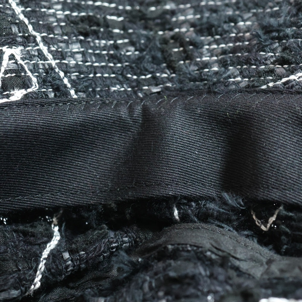 READY MADE(レディメイド) TWEED BUCKET HAT/BLK ツイード バケットハット 帽子 ブラック RE-TW-BK-00-00-292