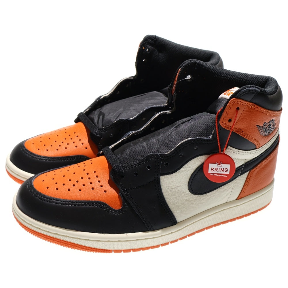 NIKE(ナイキ) AIR JORDAN 1 RETRO HIGH OG SHATTERED BACKBOARD エア ジョーダン 1 レトロ シャッタード バックボード ハイカットスニーカー US8.5/26.5cm DZ5485-008