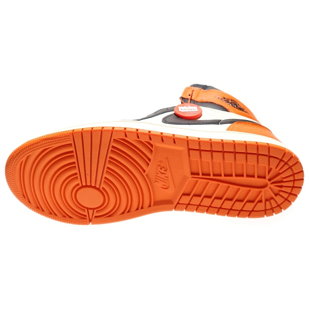 NIKE(ナイキ) AIR JORDAN 1 RETRO HIGH OG SHATTERED BACKBOARD エア ジョーダン 1 レトロ シャッタード バックボード ハイカットスニーカー US8.5/26.5cm DZ5485-008