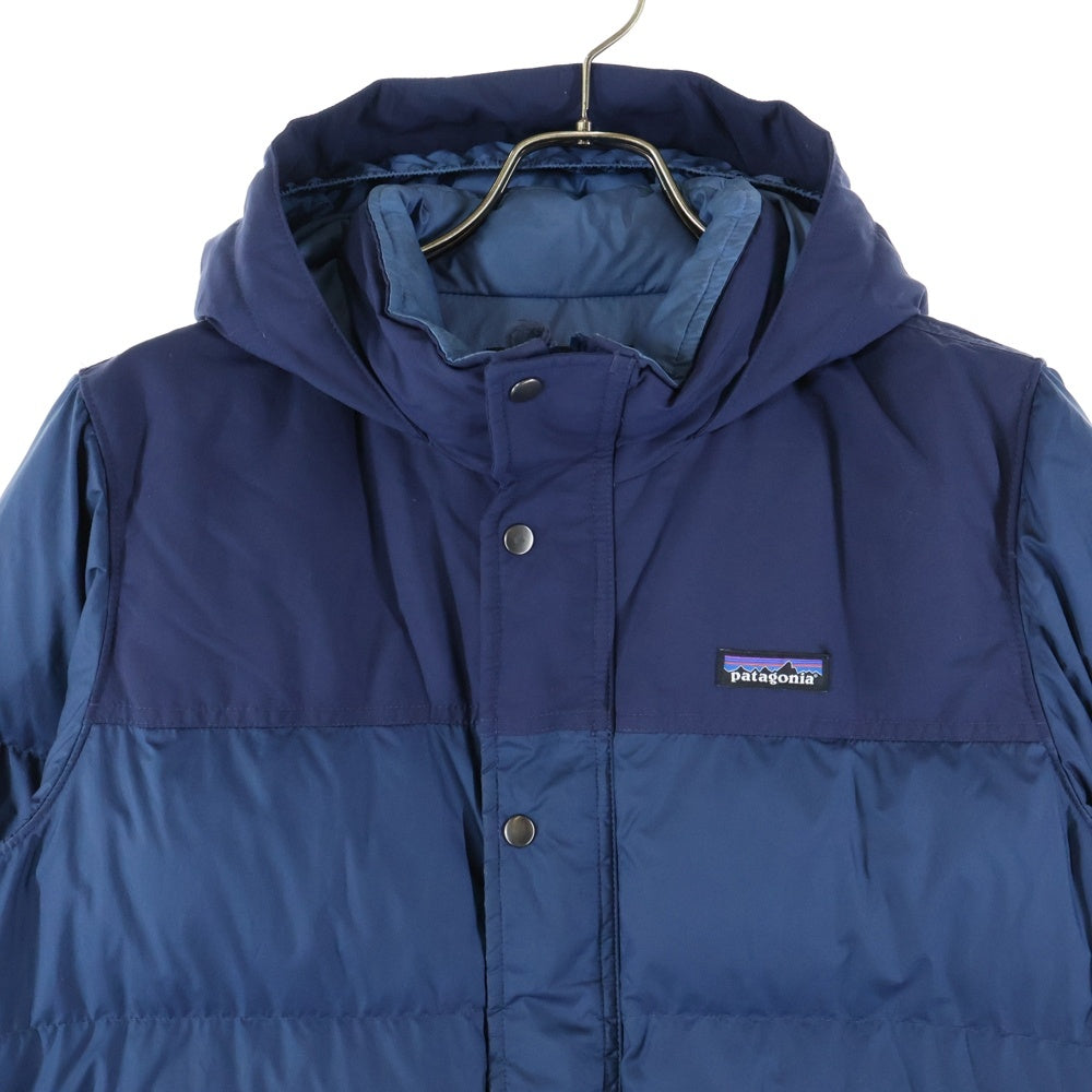 PATAGONIA(パタゴニア) BIVY DOWN HOODY ビビー フーデッド ダウンジャケット ネイビー キッズ STY68310