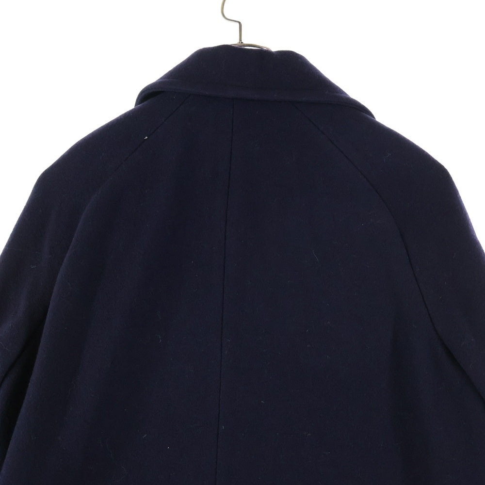 A.P.C(アーペーセー) ラトビア製 ウールナイロン Pコート ネイビー