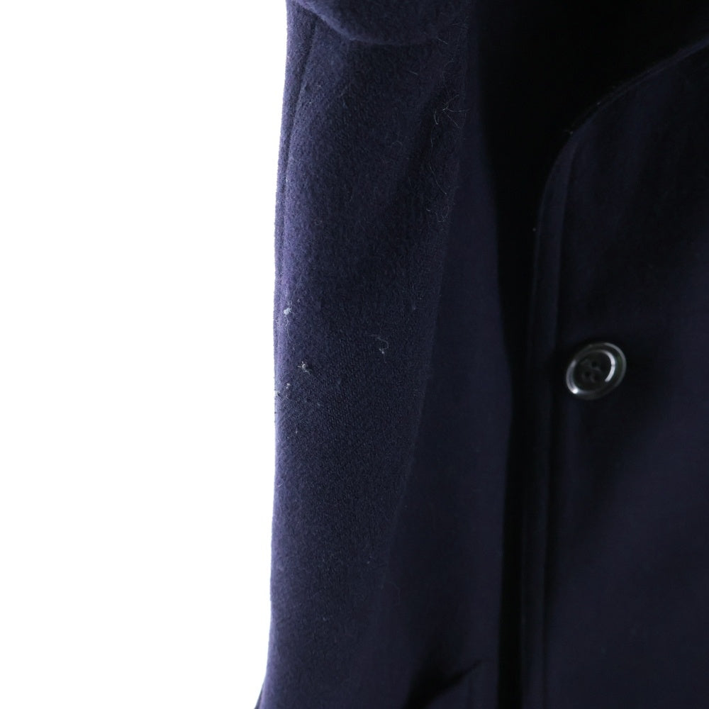 A.P.C(アーペーセー) ラトビア製 ウールナイロン Pコート ネイビー