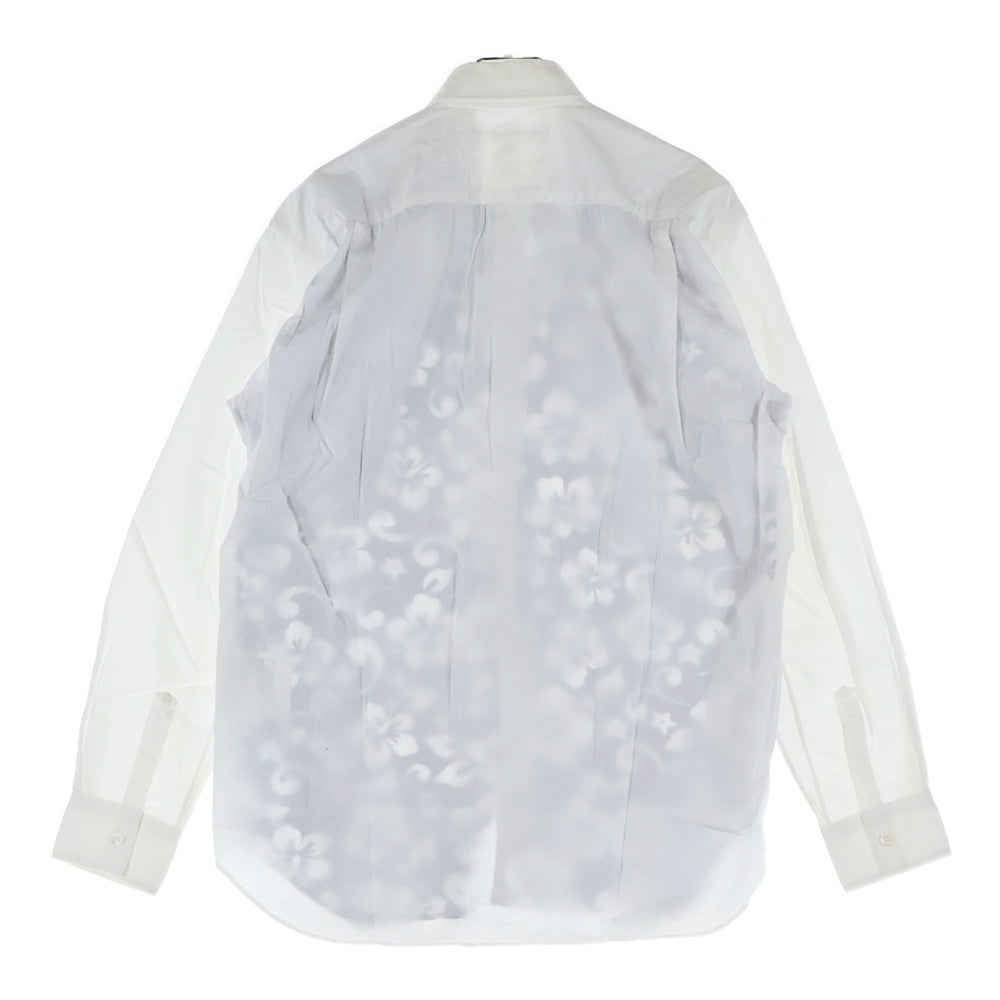 COMME des GARCONS SHIRT(コムデギャルソンシャツ) 11SS フラワー 切替