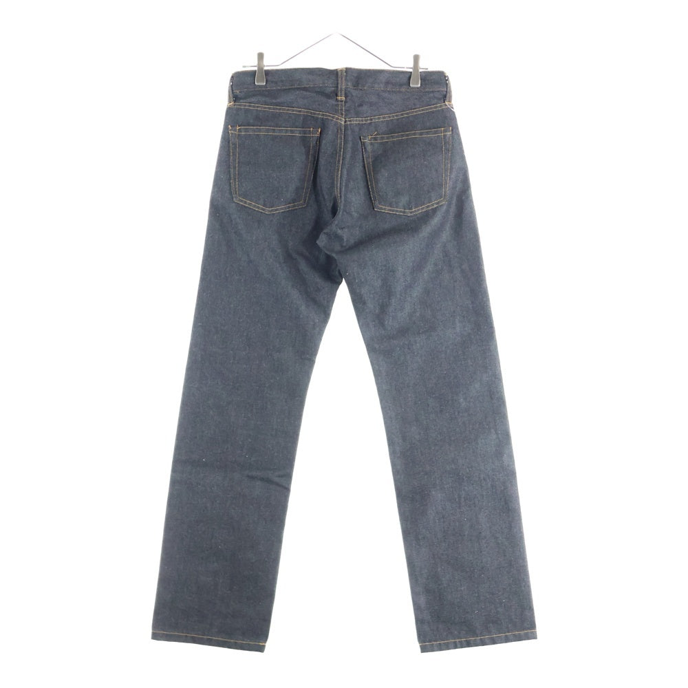 COMME des GARCONS HOMME(コムデギャルソンオム) AD2003 オレンジステッチ ジップフライ ストレート デニムパンツ インディゴ HL-P020