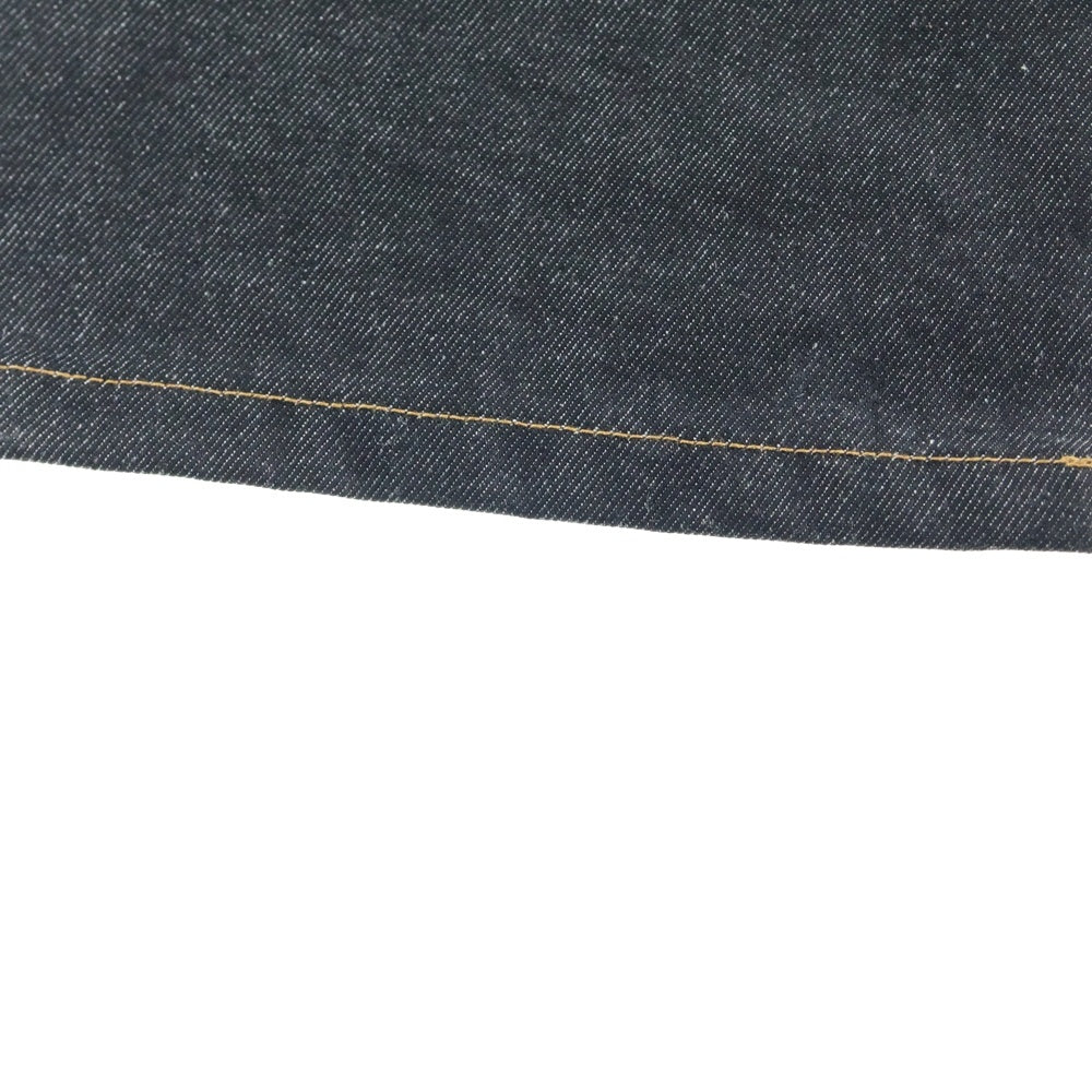 COMME des GARCONS HOMME(コムデギャルソンオム) AD2003 オレンジステッチ ジップフライ ストレート デニムパンツ インディゴ HL-P020