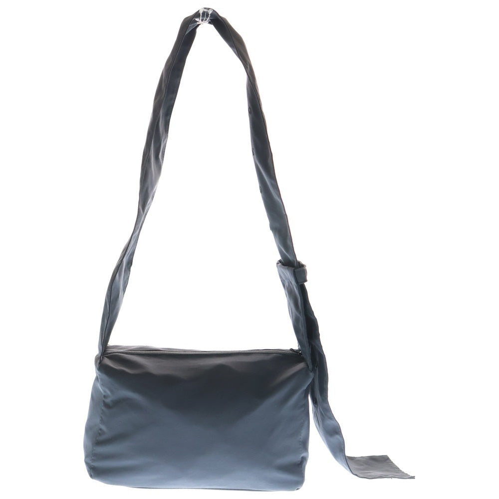 NO BRAND(ノーブランド) AMOMENTO アモメント シェル ショルダーバッグ グレー