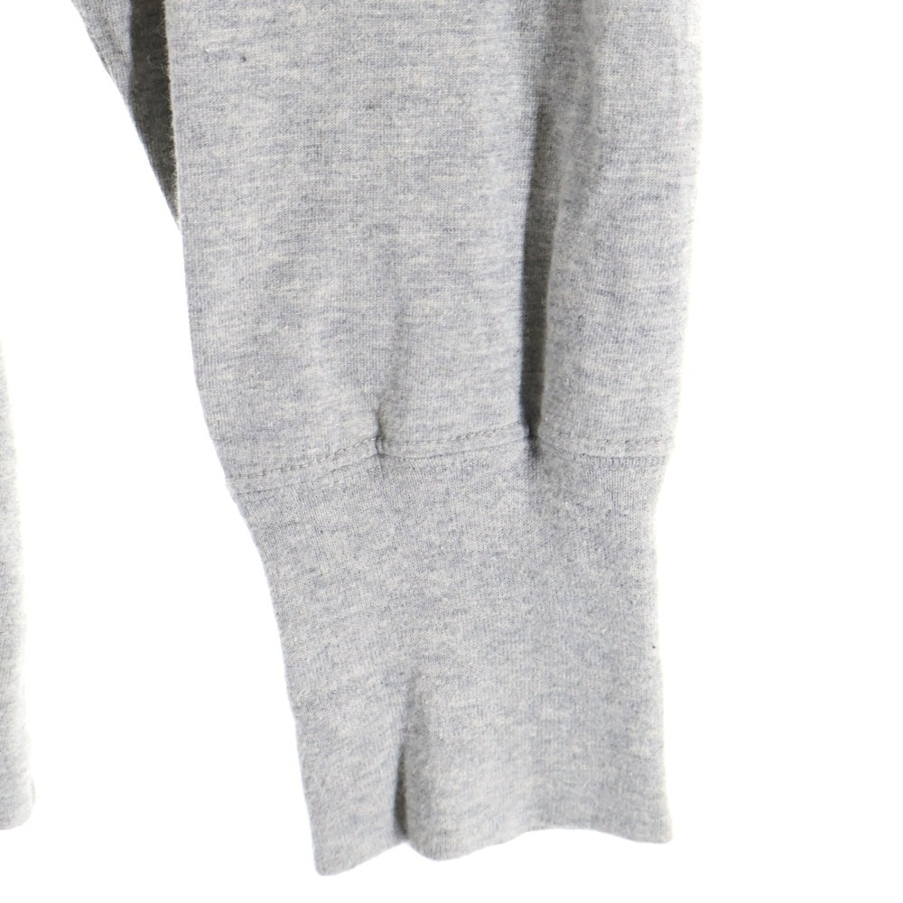 Phlannel(フランネル) タートルネック コットン 長袖Tシャツ カットソー グレー