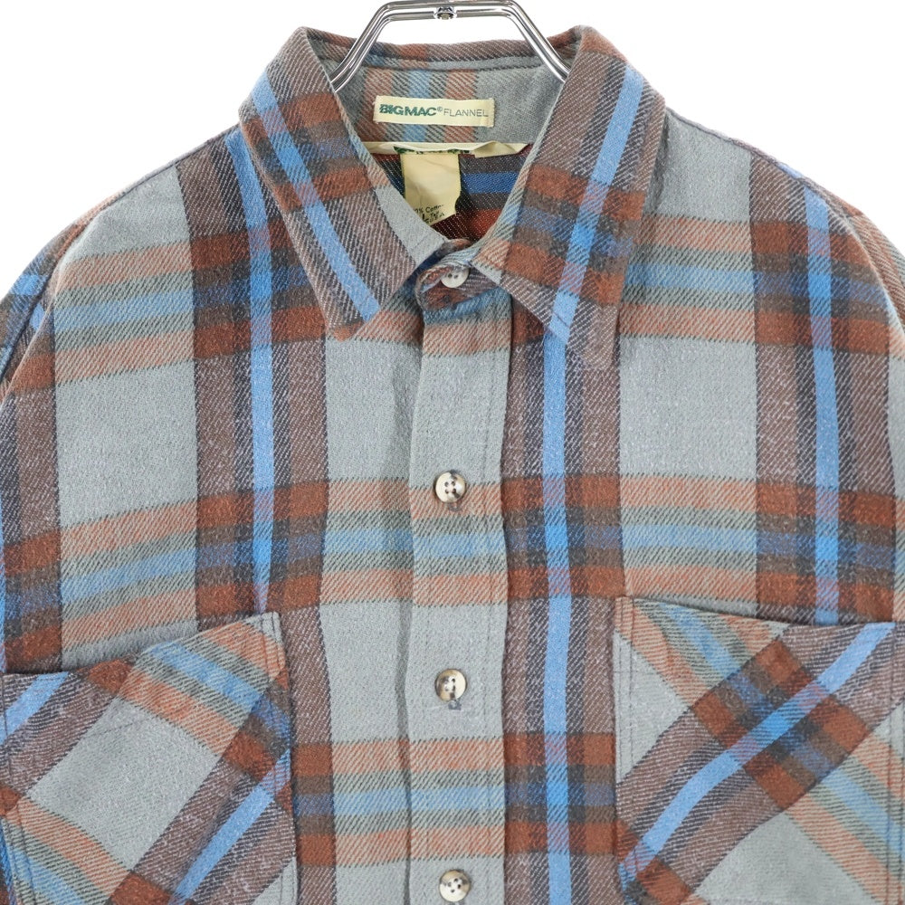 VINTAGE(ヴィンテージ) 80-90S ST JOHN'S BAY BIGMAC FLANNEL VINTAGE セントジョンズベイ ビッグマックフランネル チェック長袖シャツ マルチカラー