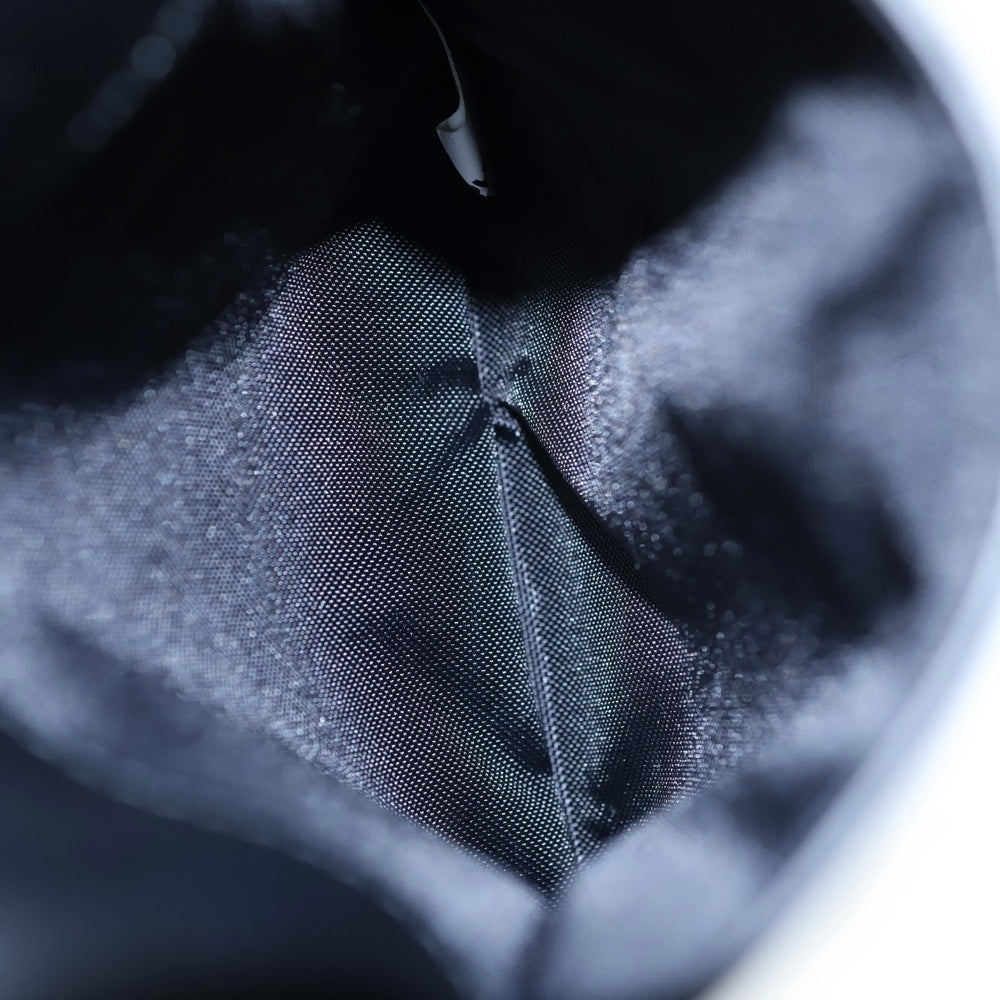 NO BRAND(ノーブランド) TOMOE トモエ レザー ショルダーサコッシュ バッグ ブラック