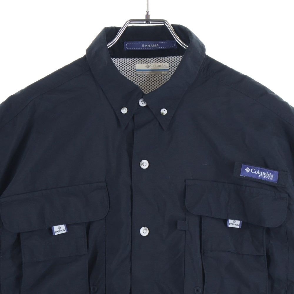 Columbia(コロンビア) バハマアイコン ショートスリーブシャツ 半袖 ブラック 123FM5202