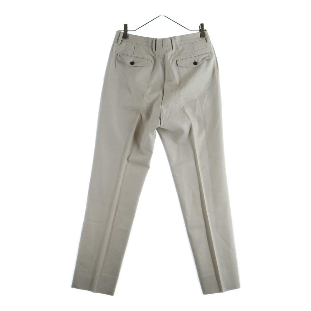 UNITED ARROWS(ユナイテッドアローズ) ウール センタープレス スラックスパンツ アイボリー
