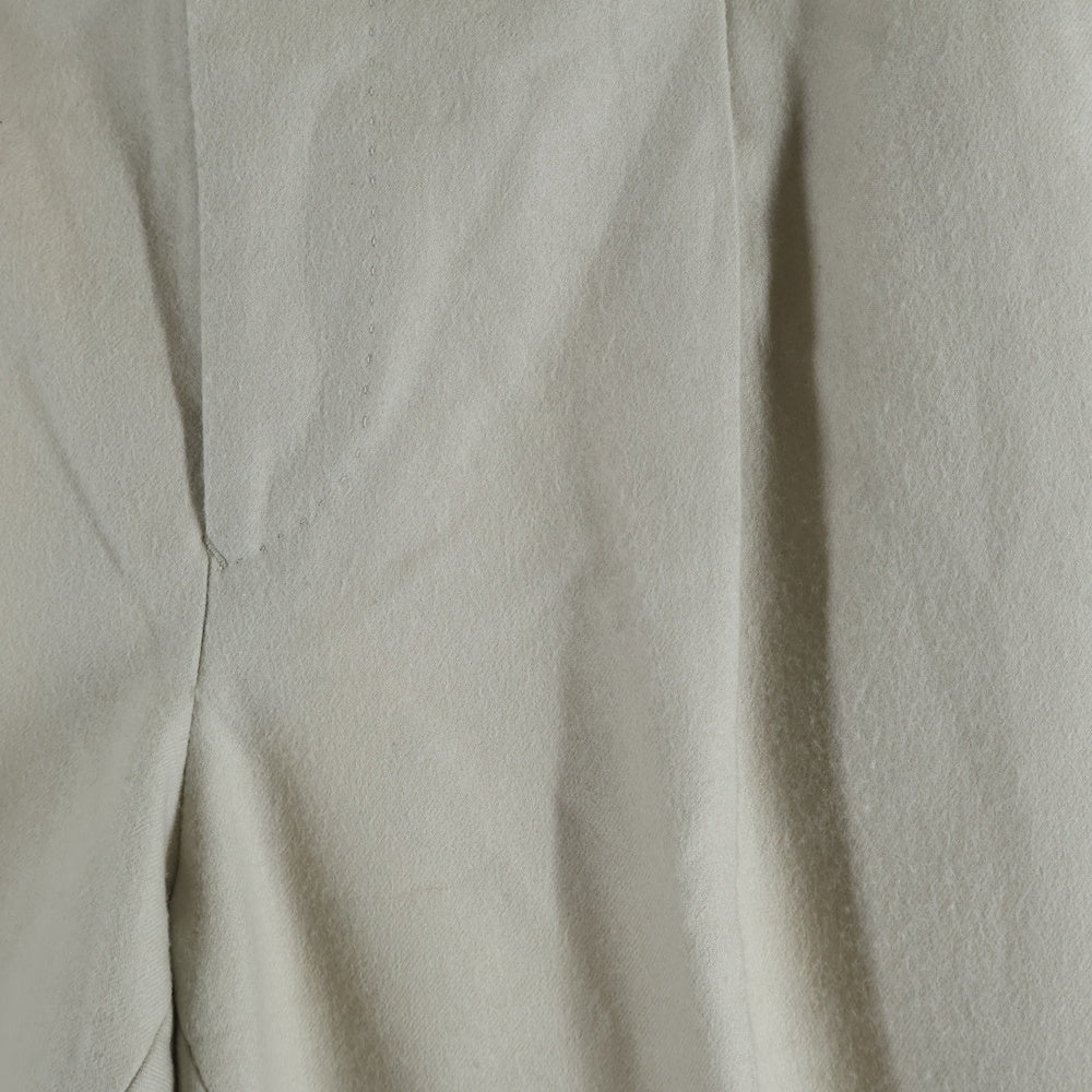 UNITED ARROWS(ユナイテッドアローズ) ウール センタープレス スラックスパンツ アイボリー