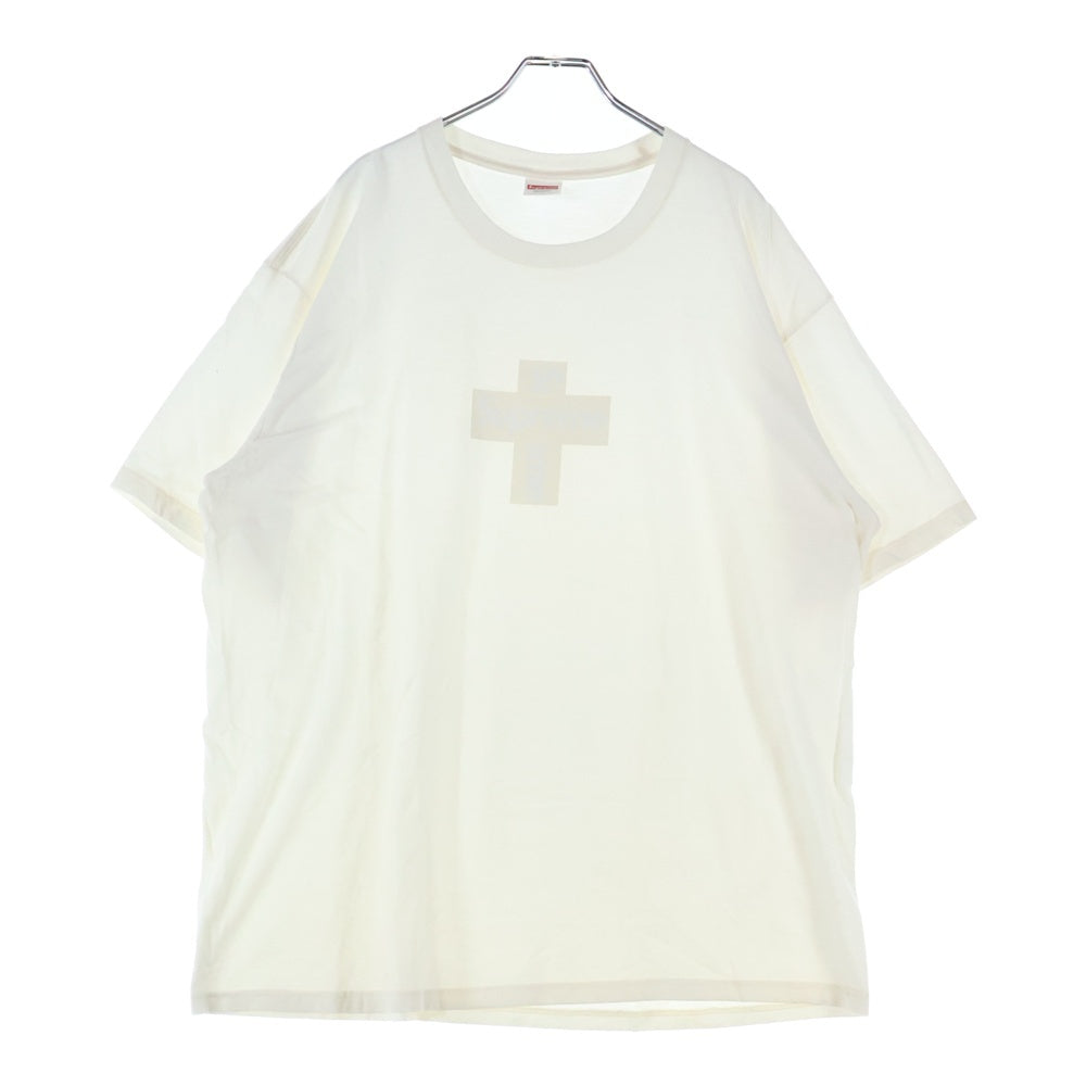 SUPREME(シュプリーム) 20AW Cross Box Logo Tee クロスボックスロゴ 半袖Tシャツ カットソー ホワイト