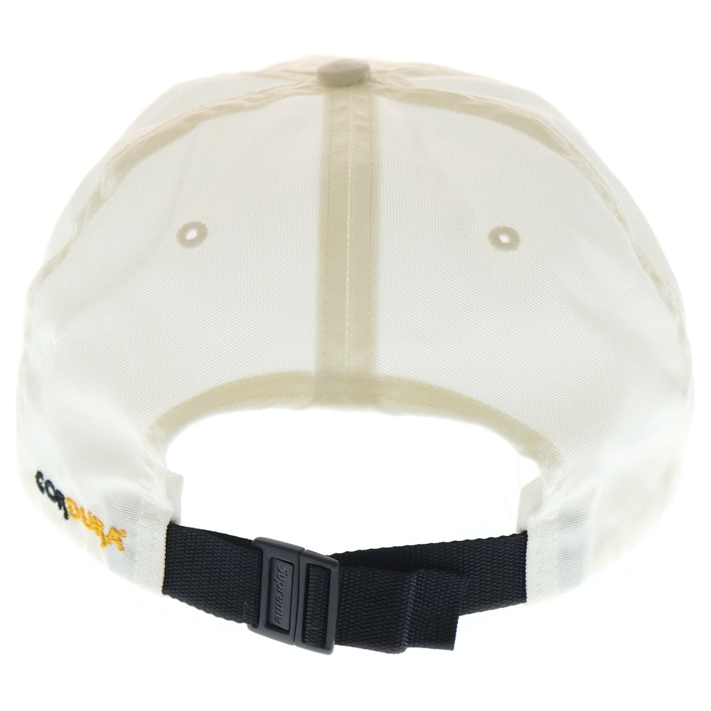 SUPREME(シュプリーム) Cordura Small Box Logo 6 Panel コーデュラ スモールボックスロゴ 6パネル キャップ 帽子 ホワイト