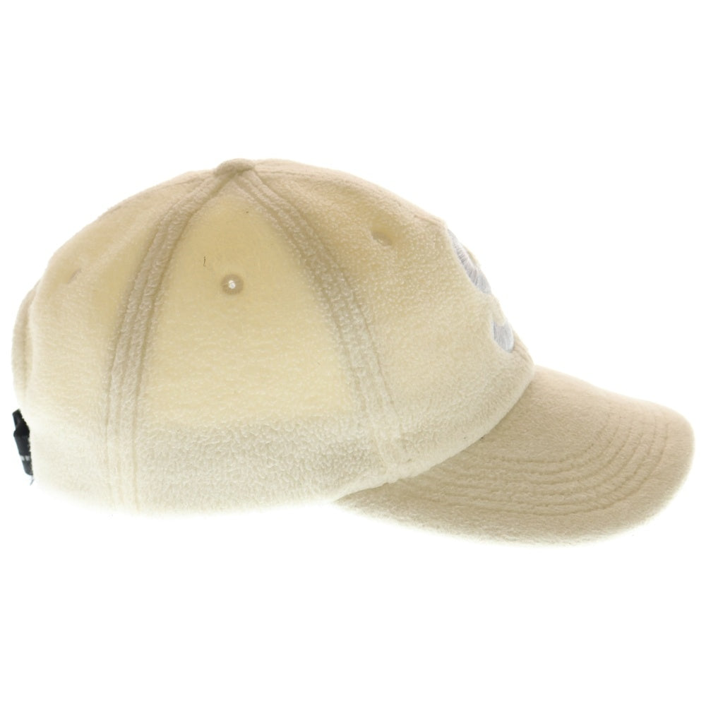 SUPREME(シュプリーム) 18AW Polartec Logo 6 Panel Cap ポーラテック フリース エスロゴ キャップ 帽子 アイボリー