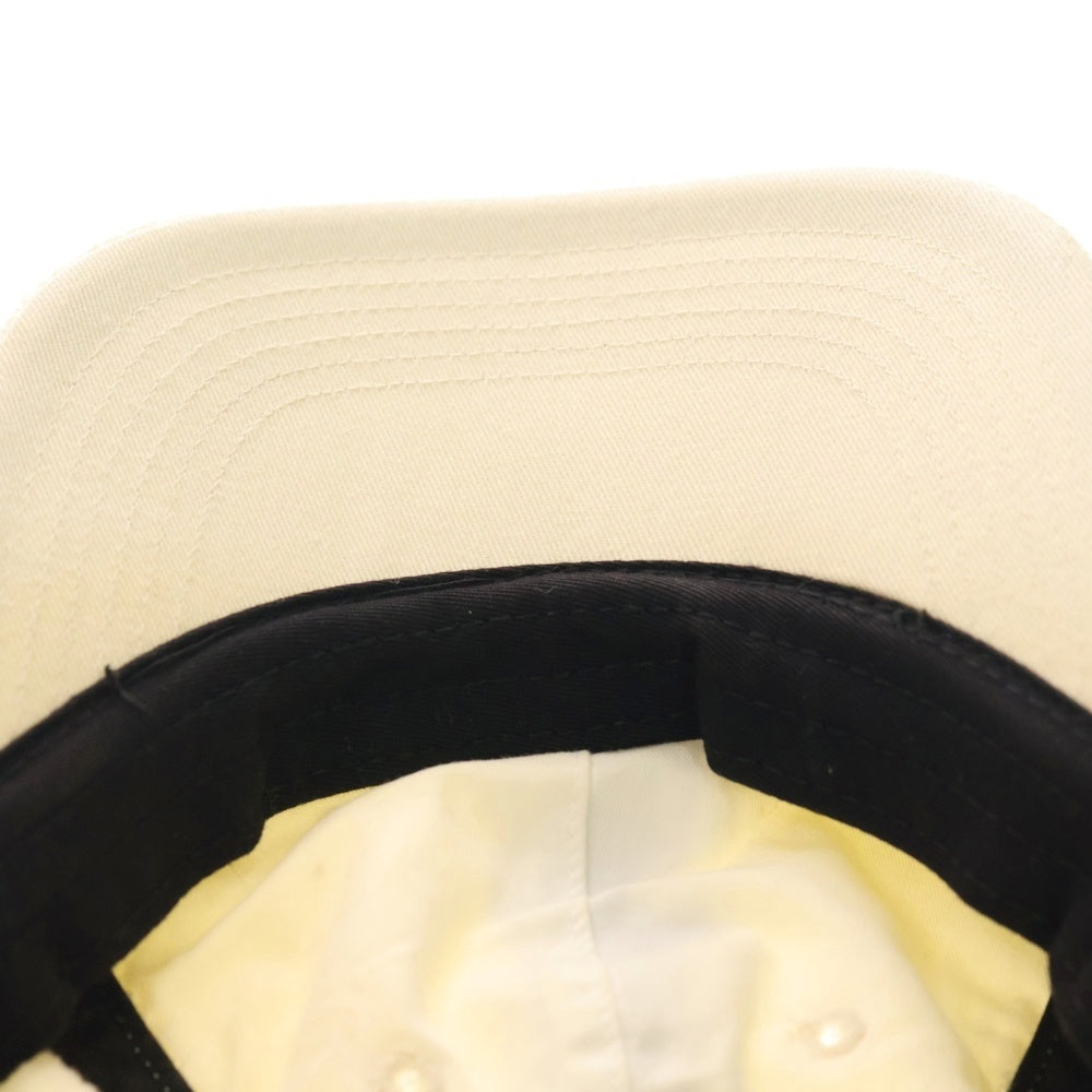 SUPREME(シュプリーム) 18AW Polartec Logo 6 Panel Cap ポーラテック フリース エスロゴ キャップ 帽子 アイボリー