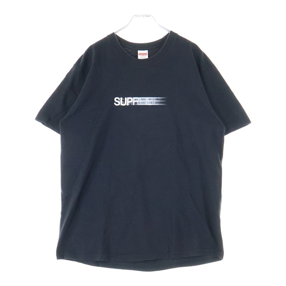 SUPREME(シュプリーム) 23SS Motion Logo Tee モーションロゴ プリント 半袖Tシャツ カットソー ブラック