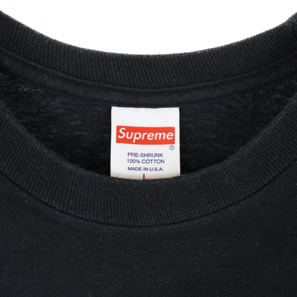 SUPREME(シュプリーム) 23SS Motion Logo Tee モーションロゴ プリント 半袖Tシャツ カットソー ブラック