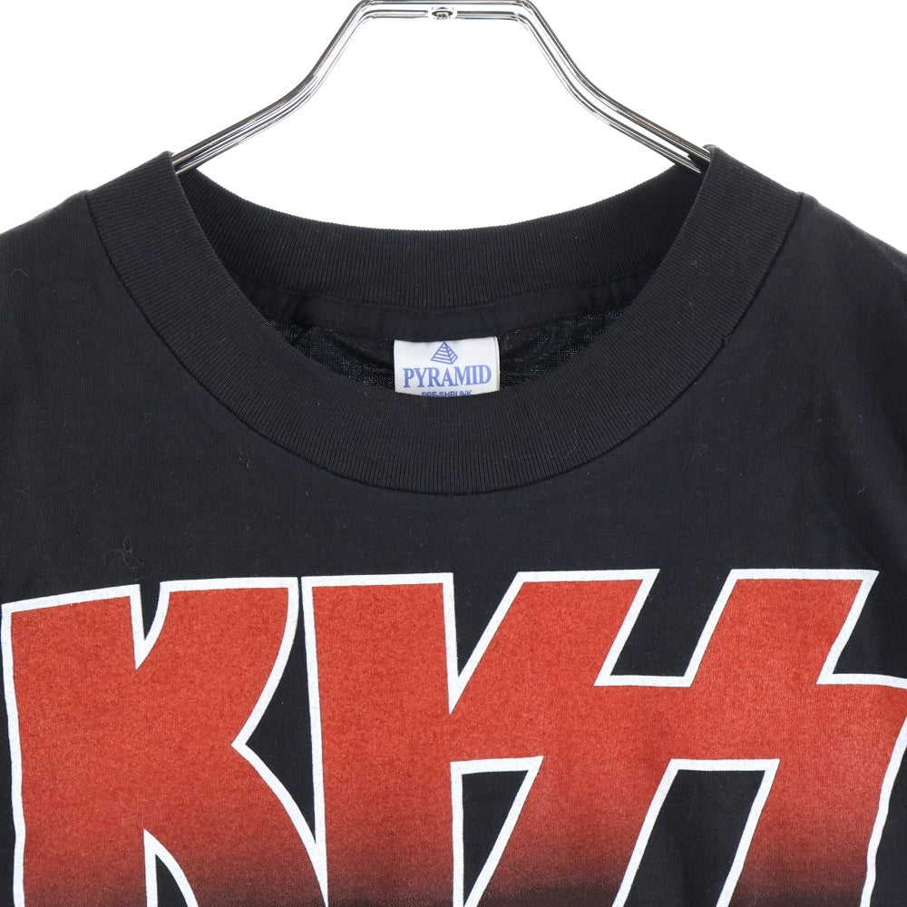 VINTAGE(ヴィンテージ) 90S VINTAGE KISS ALIVE WORLDWIDE TOUR PYRAMID ヴィンテージ USA製 キッス アライヴ ワールドワイド ツアー 1996-97 両面プリント 半袖Tシャツ